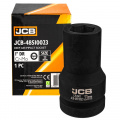 JCB Головка ударная глубокая 1", 23мм (6гр.) JCB-48510023