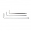 ROCK FORCE Ключ Г-образный TORX экстра длинный T15Hс отверстием RF-76715XL
