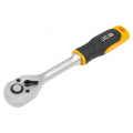 JCB Трещотка реверсивная с резиновой ручкой 3/8'' JCB-80233