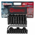FORCEKRAFT Набор головок 35пр. 1/2" 6pt FK-4359MPB