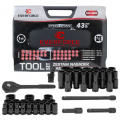 EVERFORCE Набор инструментов 43пр. 1/2" 6pt EF-6431-5MPB