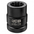 JCB Головка ударная 1'', 27мм (12гр.) JCB-48827