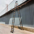 ISMA Стремянка телескопическая алюм. бытовая 5м (13+13 ступ.) ISMA-UP500-2