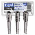 SCHEPPACH Метчик M12x1,75 (3шт) Sch-TAP12x1.75