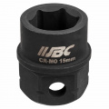 JBC Головка ударная 1/2", 15мм JBC-44515BV30