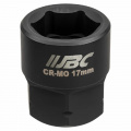 JBC Головка ударная 1/2", 17мм JBC-44517BV30