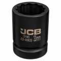 JCB Головка ударная 1'', 33мм (12гр.) JCB-48833