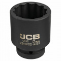 JCB Головка ударная глубокая 1'', 52мм (12гр.) JCB-48810052