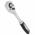 SIGMATOOL Трещотка реверсивная с двухкомпонентной резиновой рукояткой 1/2'' (длина 245мм, 24зуб, хромиров. покрытие) Sigmatool-80244