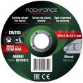 ROCK FORCE Круг отрезной по металлу 125x1.0x22.2мм (к-т 40 шт) RF-CW705(к-т 40 шт.)