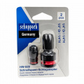 SCHEPPACH Битодержатели ударные 1/4"(F)х1/4"(F), 1/2"(F)х1/4"(F), набор 2пр. Sch-HW-S28