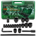ROCK FORCE Набор инструментов 20пр. 3/4", 1" RF-6204-5MPB