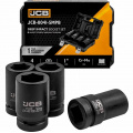 JCB Набор головок ударных глубоких 4пр.,1"(6-гр)(27,32,33,36мм),в кейсе JCB-8041-5MPB
