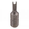 ROCK FORCE Бита специальная "вилка" 6ммх25ммL, 1/4'' RF-123S2506