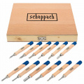 SCHEPPACH Стамески фигурные, набор 12пр. Sch-25530