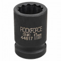 ROCK FORCE Головка ударная 1/2", 17мм (12гр.) RF-44817