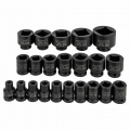 ROCK FORCE Головки ударные торцевые 1/2", набор 22пр. 4-х Гранные RF-4229-4MPB