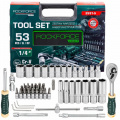 ROCK FORCE LIGHT Набор инструментов 53пр. 1/4" 6гр RF LIGHT-2531-5