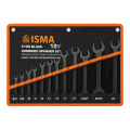 ISMA Набор ключей комбинированный 12пр. ISMA-5198 BLACK