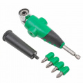 ROCK FORCE Адаптер-переходник угловой под шуруповерт 1/4" RF-04631
