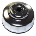 FORSAGE 1/2" Съемник масляного фильтра 74мм (крышка 14гр) F-6317414