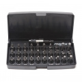 1/4" набор бит с битодержателем 31пр. (PH 0-PH3, PZ1-PZ3, SL4-6.5,H3-6, T5-40-25мм) F-23113