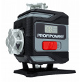 Лазерный нивелир PROFIPOWER NL-16G (16 лучей, лазер - зеленый, Li-ion - 2шт., пульт, кронштейн, З/У, c подъемным механизмом ,сумка-чехол) E0363