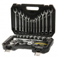 ЭВРИКА Набор инструмента ER-80061 1/4",1/2"DR 6-гранный 61 предмет