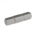 JTC Вставка 1/4"DR 6-гранная 6x25мм S2 JTC JTC-1152506