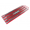 JTC Лоток с реечными держателями головок (1/4" х 20шт, 3/8" х 30шт, 1/2" х 30шт) 440х150мм JTC /1/20 JTC-3413