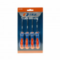 LIGE Набор крючков 4 пр., (45°,90°,135°,180°) LG-1024