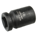 LIGE Головка торцевая 16мм 1/2" 6-гранная ударная L-38мм LG-443116