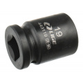 LIGE Головка торцевая 19мм 1/2" 6-гранная ударная L-38мм LG-443119