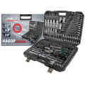 LION Набор инструмента 216+3 предм.  1/4, 3/8, 1/2"DR, LNB-216+3PROF