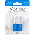 Элемент питания AA: LR6-BC2 ALKALINE ULTRA 1,5V VONIKO /2/48/576