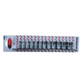 ROCK FORCE Набор головок 12пр. 1/2" 6гр.(10-19,22,24мм), на планке RF-4121-5