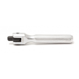 FORSAGE Вороток шарнирный 1/4" укороченный  L-100мм с накаткой F-8012100