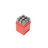 ROCK FORCE Набор штампов цифровых 5мм, 9пр., в пластиковом футляре RF-00905D