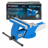 FORSAGE Тиски стальные с наковальней 5"-125мм F-6540705