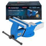 FORSAGE Тиски стальные с наковальней 8"-200мм F-6540708