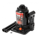Домкрат бутылочный двухштоковый с клапаном 2т+доп. ремкомплект (h min-160мм, h max-340мм, ход штока-180мм) FK-TF0202