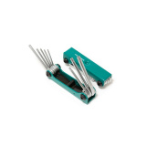 ROCK FORCE Набор ключей TORX складной, 8пр.(T9, T10, T15, T20, T25, T27, T30, T40) RF-5083F