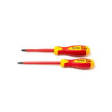 FORSAGE Набор отверток диэлектрических, 2пр. CrV6150  (SL:5,5x125мм; PH2х100мм), в блистере F-2028DE