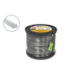 REZER Леска Ultra-pro DUAL-CUT 2.4мм223м квадр. Rezer (-/8шт. в кор.) катушка 03.007.00013
