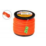 REZER Леска Ultra-pro TWISTOP 2.4мм114м квадр. Rezer (27шт. в кор.) 03.007.00103