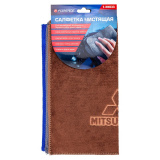 FORSAGE Салфетка чистящая микрофибра с логотипом 30*30 см (3шт/уп) F-NHE33 MITSUBISHI