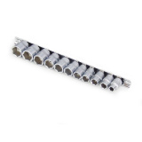 ROCK FORCE Набор головк 11пр., 3/8" 6-гр.,  (8, 10 -19мм)на планке RF-3111-5