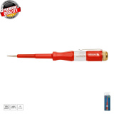 HOGERT TECHNIK Отвертка индикатор напряжения 100500 В, SL3, 140 мм HT1S982