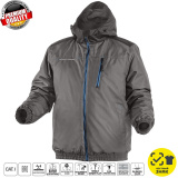 HOGERT TECHNIK MOZEL Утепленная куртка-бомбер графит XL HT5K242-XL