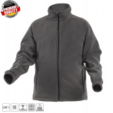 HOGERT TECHNIK HASE Толстовка флисовая, цвет графит, размер 2XL HT5K372-2XL